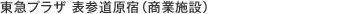 東急プラザ 表参道原宿（商業施設）※2012年4月開業予定